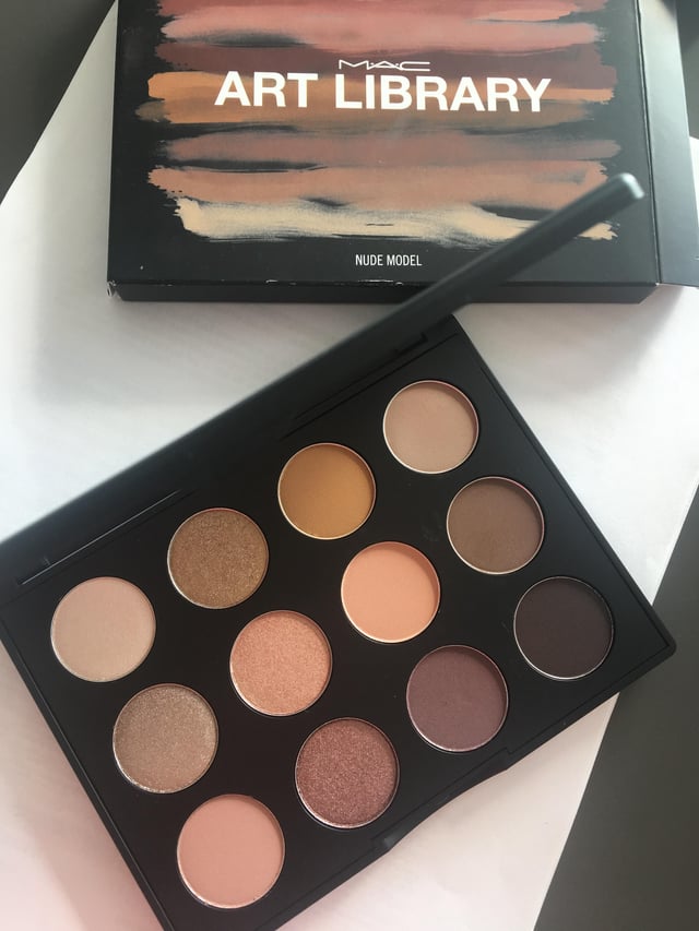 Mac Art Library Eyeshadow Palette - Nude Model
