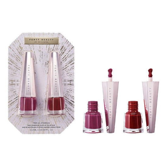 Fenty Beauty By Rihanna Two Lil Stunnas Mini Longwear Fluid Lip Color Duo