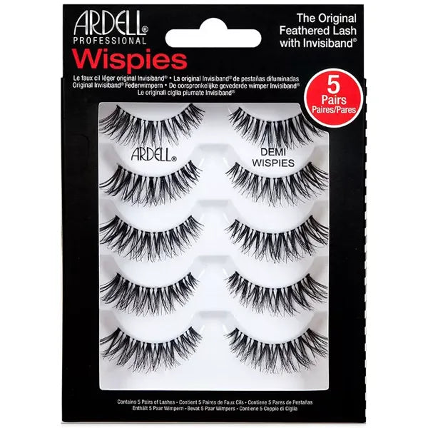 Ardell Demi Wispies 5 Pack,Natural Looking False Eyelashes