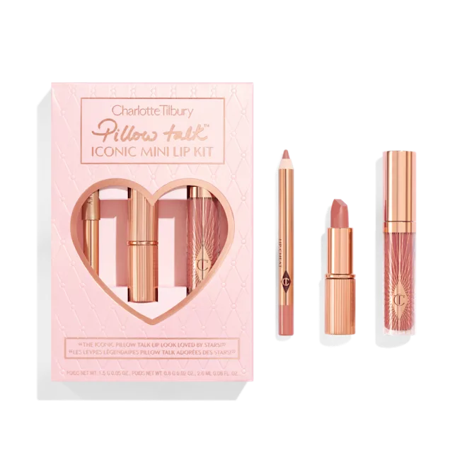 Charlotte Tilbury Pillow Talk Iconic Mini Lip Kit
Limited Edition