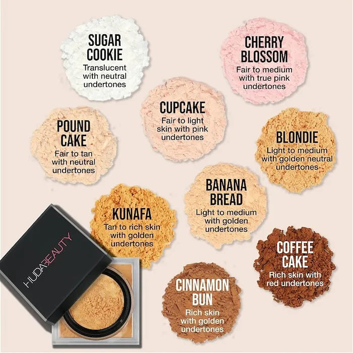 Huda Beauty 
Easy Bake Loose Baking & Setting Powder
