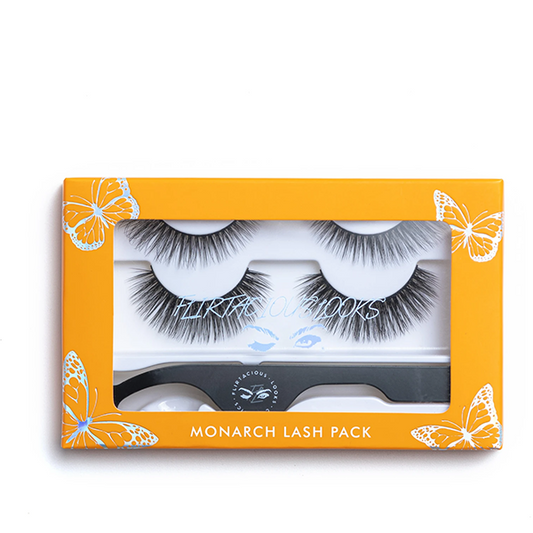 Flirtatious Looks Monarch Lash Babygirl Charmer + Applicator 2 Pair Pack