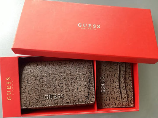 Guess Wallet & Card Holder Set