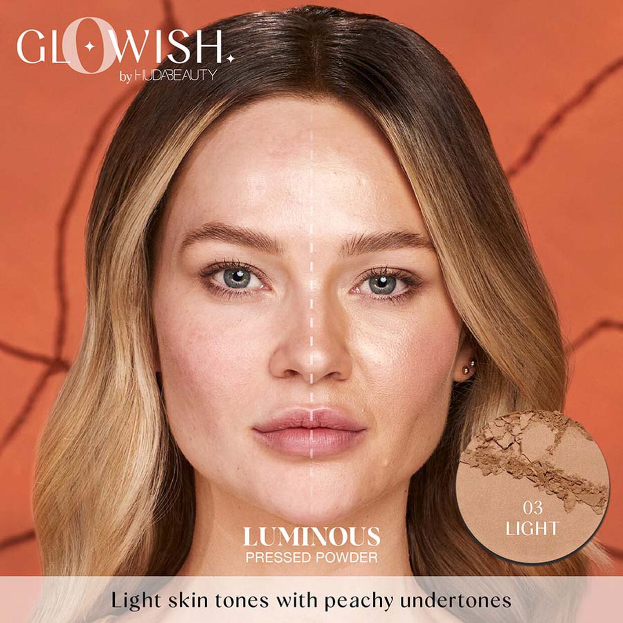 Huda Beauty Glowish Luminous Pressed Powder