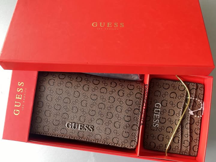 Guess Wallet & Card Holder Set