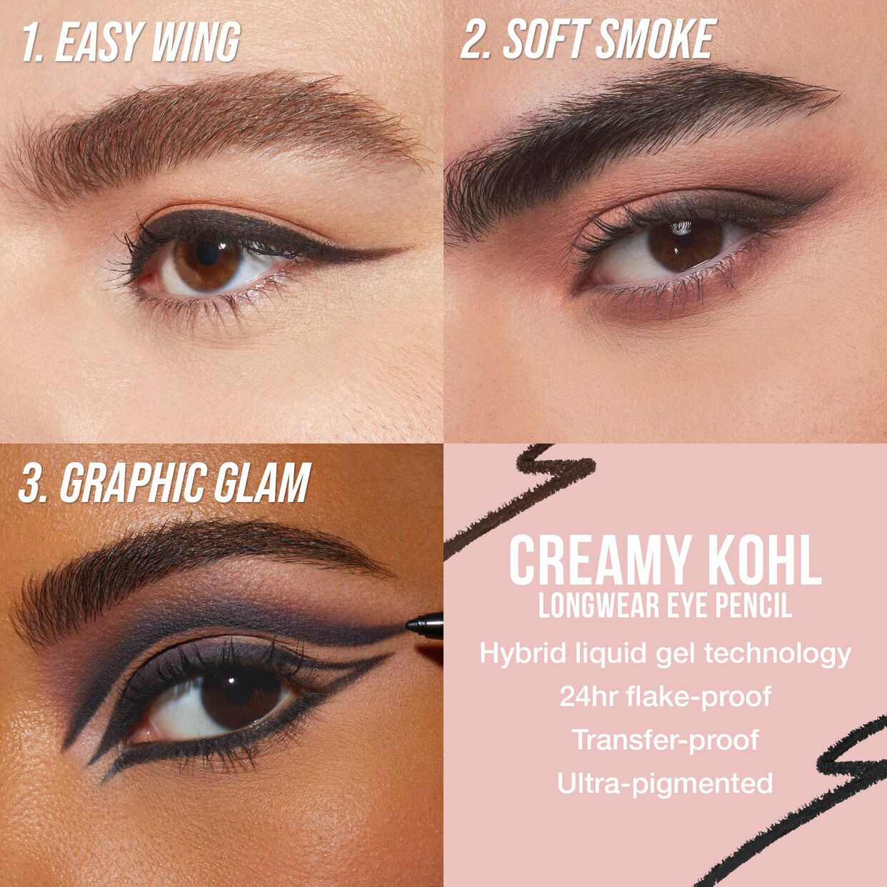 Huda Beauty Creamy Kohl Longwear Eye Pencil
